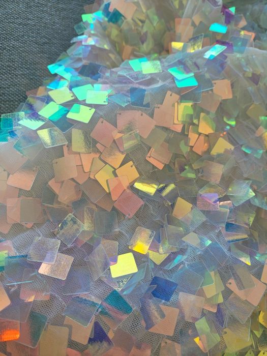 Ефектна Crop блуза с пайети ASOS размер UK 14