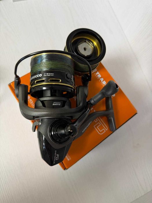 Vand doua mulinete Trabucco Inspiron Distance Feeder 6500 + tamburi de rezerva