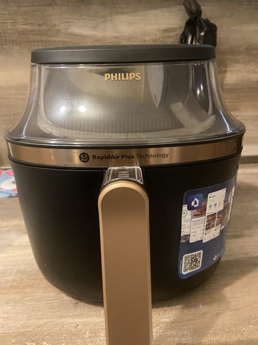 Уред за здравословно готвене ЕЪР ФРАЙЪР с торещ въздух Филипс с 18 про