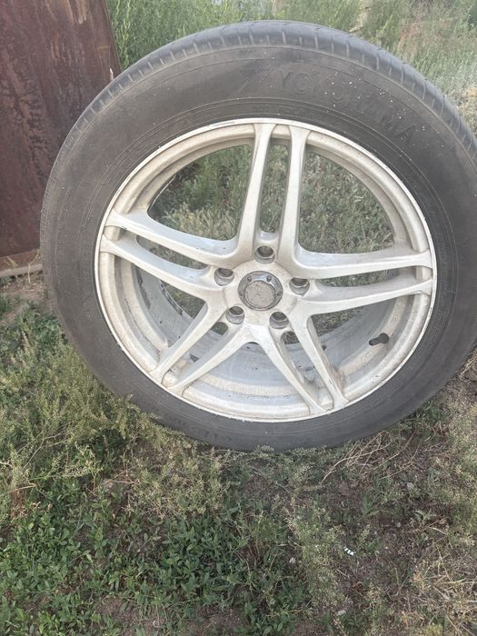 Продам титановые диски 215/55/R17.