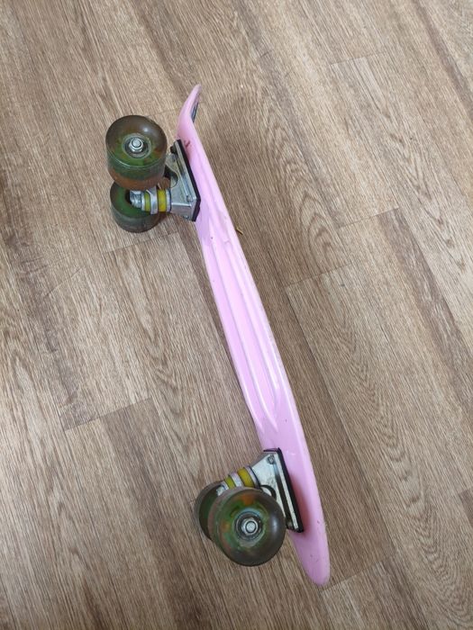 Скейт б/у колеса светятся