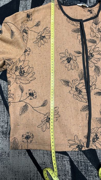 Sacou Sponge cu broderie cusuta manual