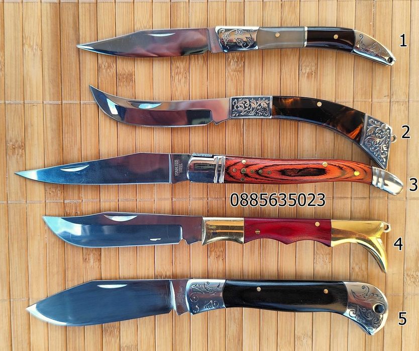 Сгъваемо джобно ножче / 5 модела /