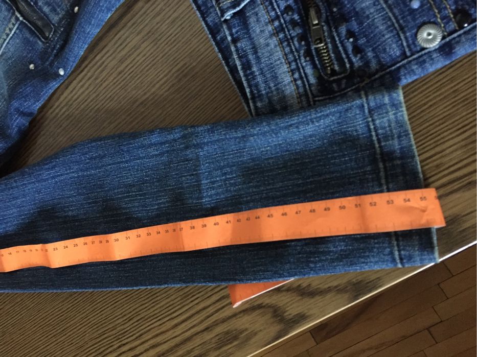 Джинсовый костюм на девочку