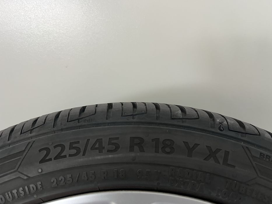 Джанти 18 цола 5х105 за Опел с летни гуми 225/45/18