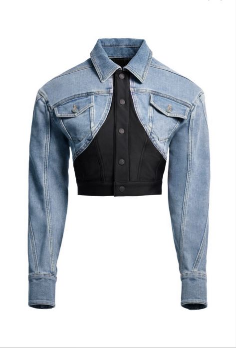 H&M x Mugler denim jacket