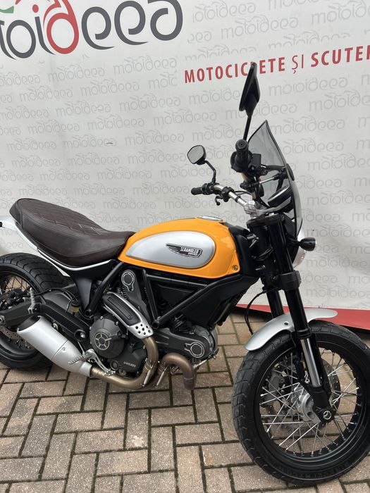 Motoideea vinde Scrambler Classic 800  ABS 2015 Rate Garantie