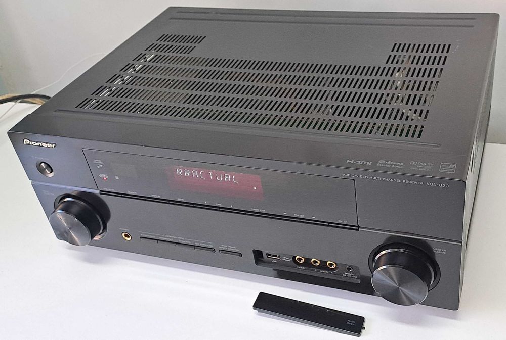 Amplificator Pioneer VSX-820 Receiver HDMI ARC 3D USB HD Audio RDS Negru