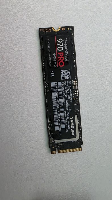 Solid State Drive (SSD) Samsung 970 PRO, 1TB, NVMe, M.2