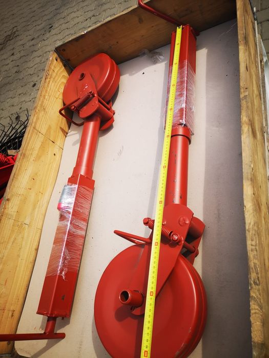 Picior sprijin cu roata remorca îngrășăminte mig gunoi vidanja 7 tone