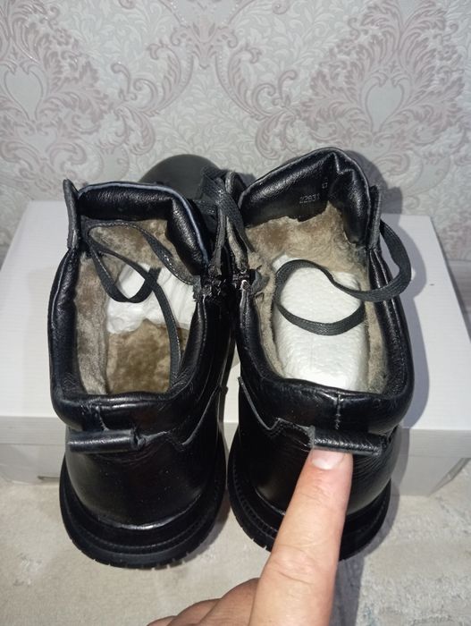 Ботинк кожоный Зима