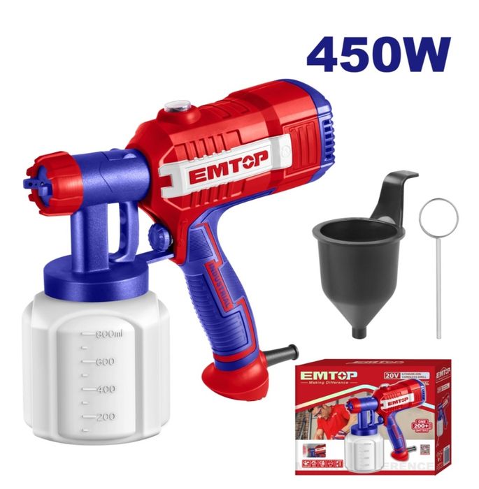 Краскопульт сетевой EMTOP