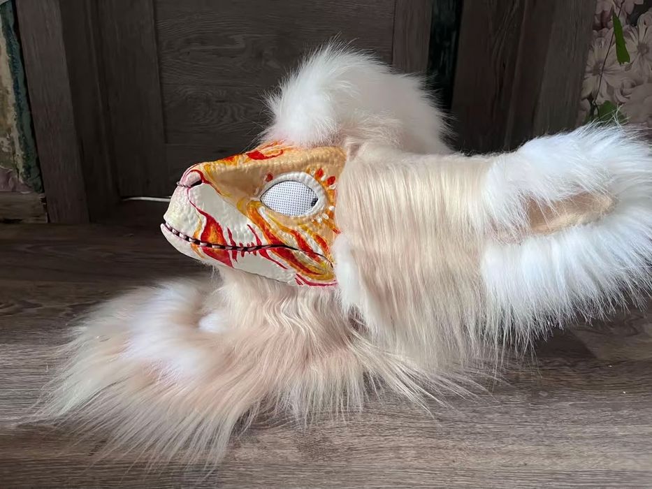 раптор фурри маска