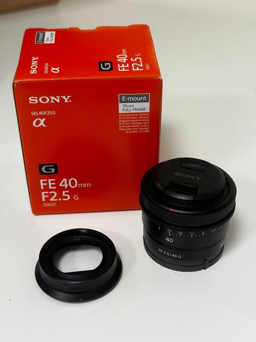 Obiectiv Sony FE 40mm F2.5 G