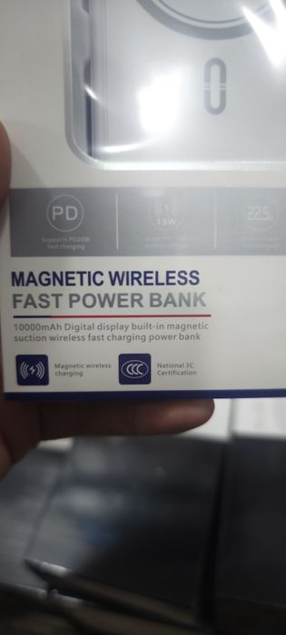 MAGNETIC WIRELESS FAST POWER BANK – 10000mAh | PD 22.5W | Oginal  Firm