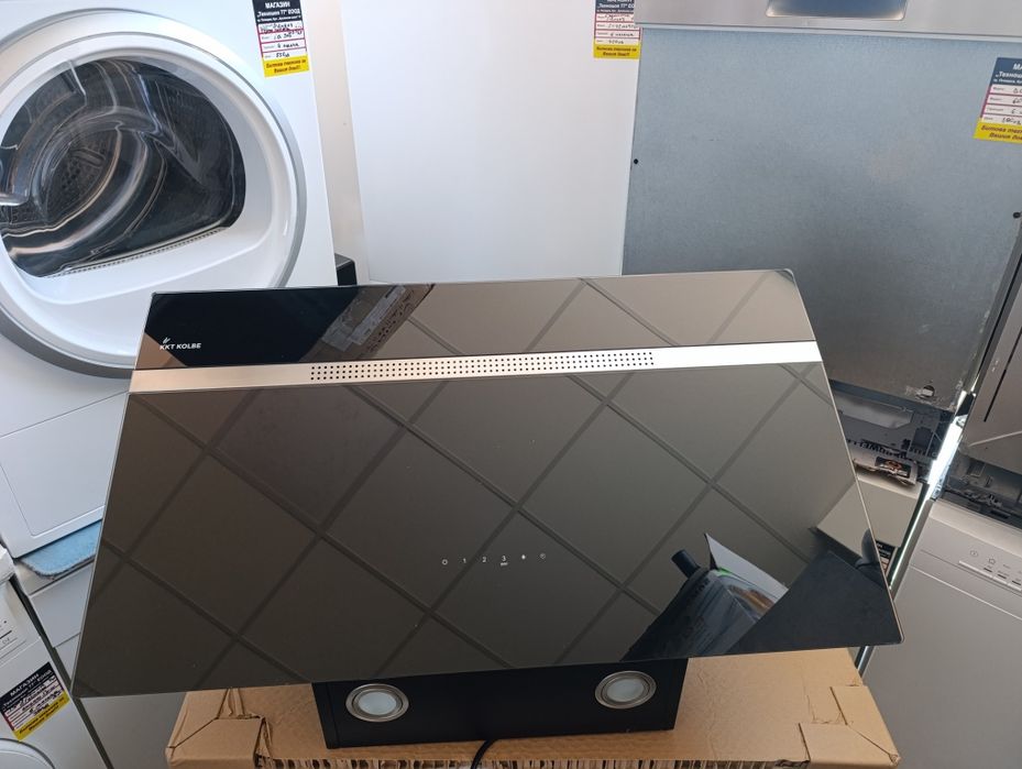 Нов  Стъклен аспиратор KOLBE 90см