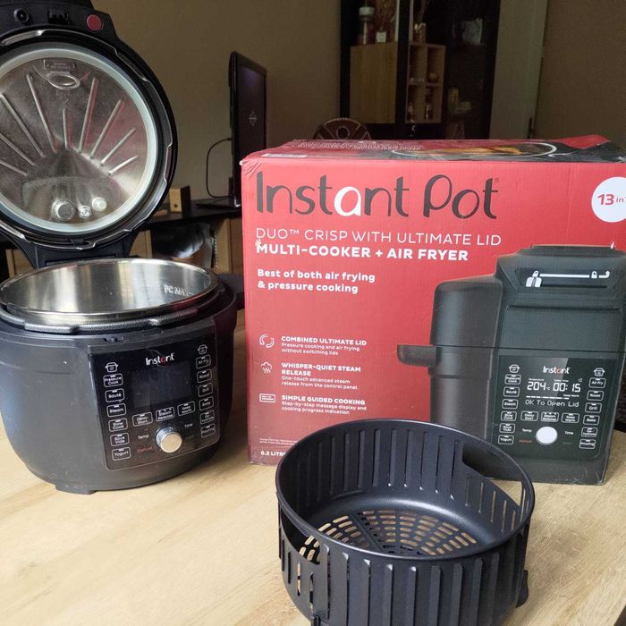 Инстант пот - Instant Pot Duo Crisp Ultimate Lid