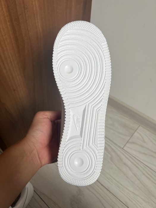 Nike Air Force 1 AF1 albi / triple white 36-44. Livrare cu verificare