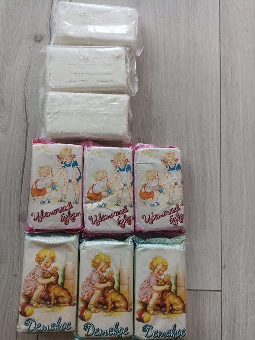 Мыло туалетное 100 гр большое количество