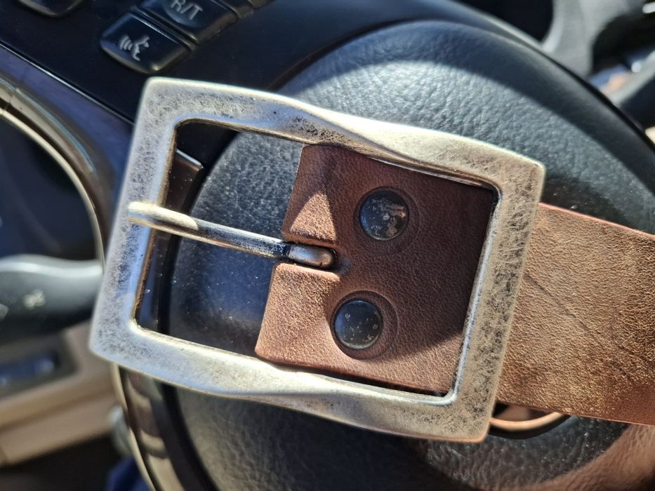 Италиянски колан естествена кожа