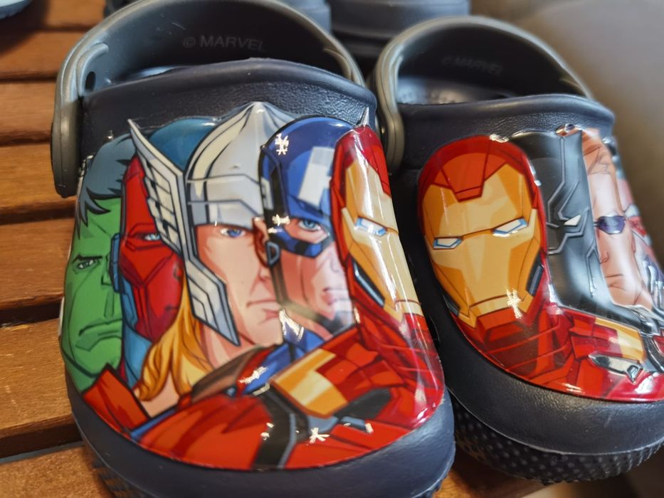 Crocs Copii Ediție Specială Marvel Avengers, mărimea  C5, 5 UK, 21 EU, noi, originali