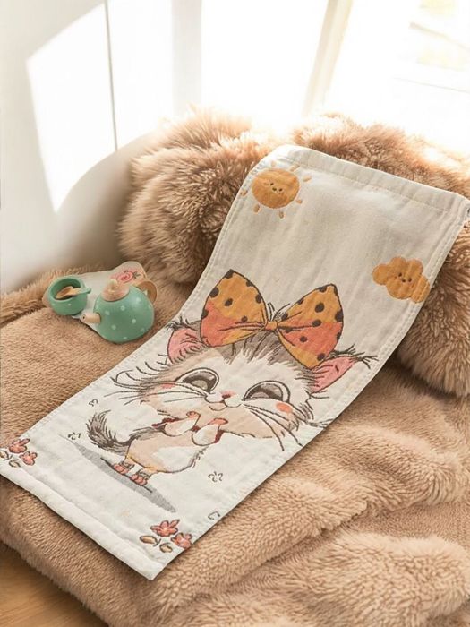 Детское полотенце из быстросохнущего муслина