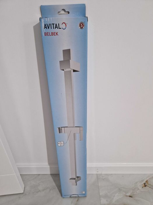 Bară de duș Avital Belbek 72,2 cm, cromată, nouă sigilată