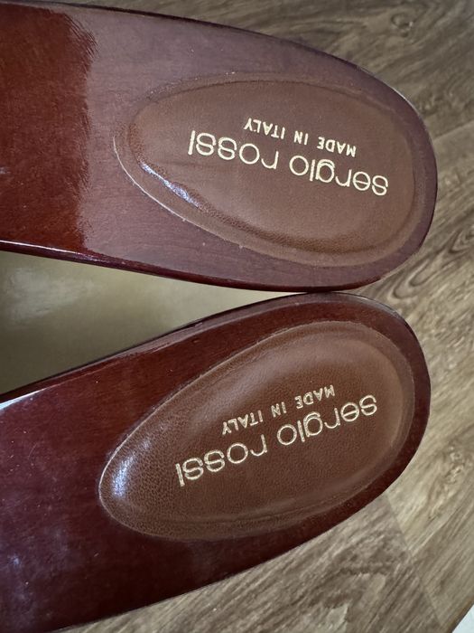 Обувки с ток Sergio Rossi