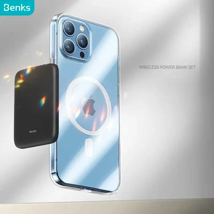 Benks MP01 Magnetic PD20W Power Bank 5000mAh MagSafe for iPhone 16 17