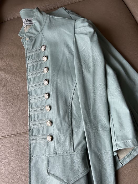 Зелено дамско яке