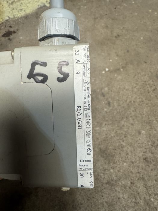 Intrerupator general 32A /380v