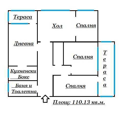 Продава се Четиристаен апартамент в Търговище, Център - 110 кв.м за 1020 €/кв.м - Снимка #13