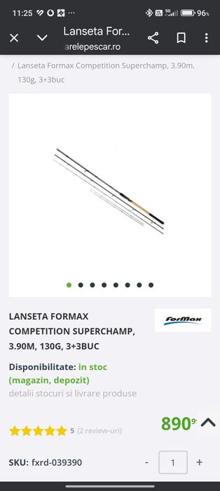Lanseta Formax Superchamp 3.90-130g