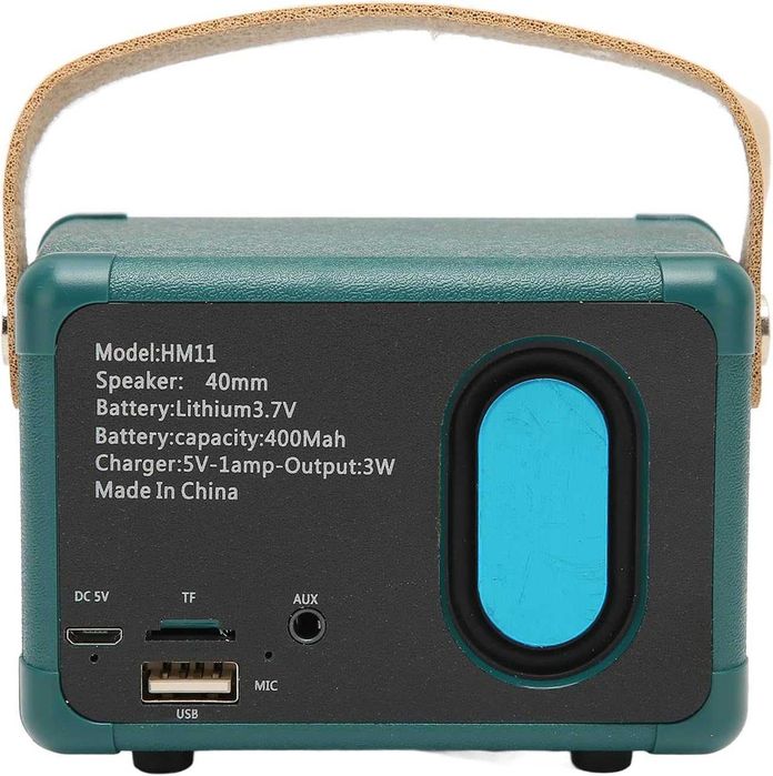 Ретро Bluetooth високоговорител, 360-градусов