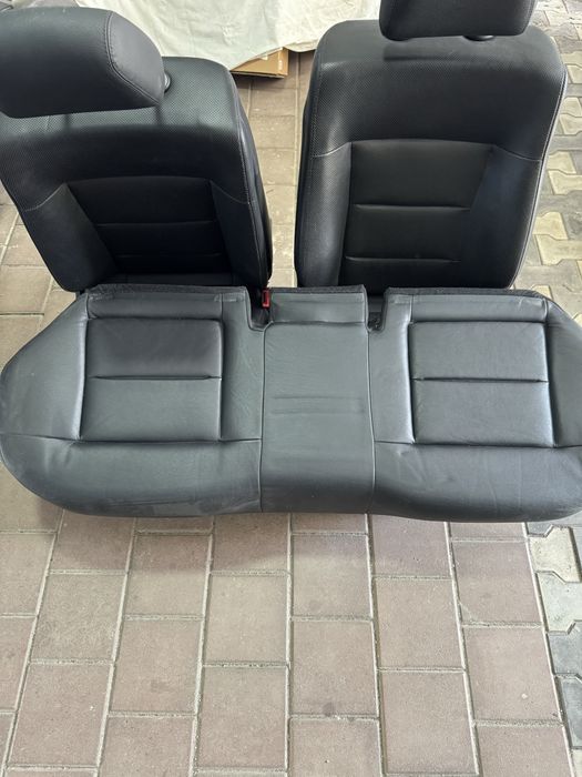 Interior tapiterie piele ventilata mercedes e class cu masaj si ventialtie