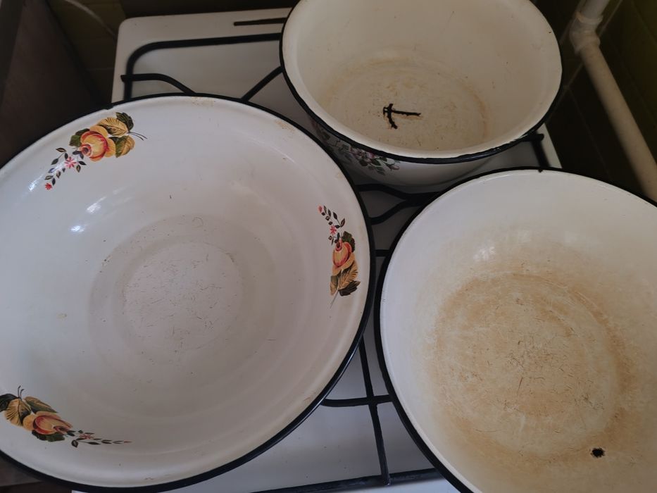 Блюда, миски глубокие, эмаль