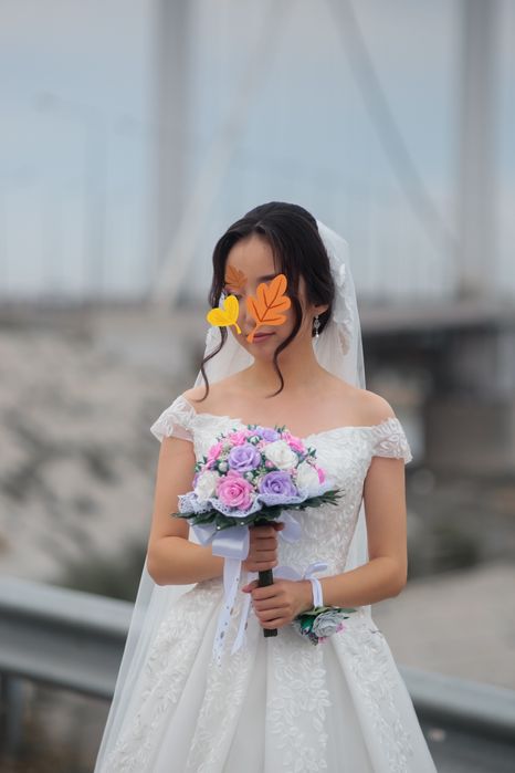 Продам красивое свадебное платье