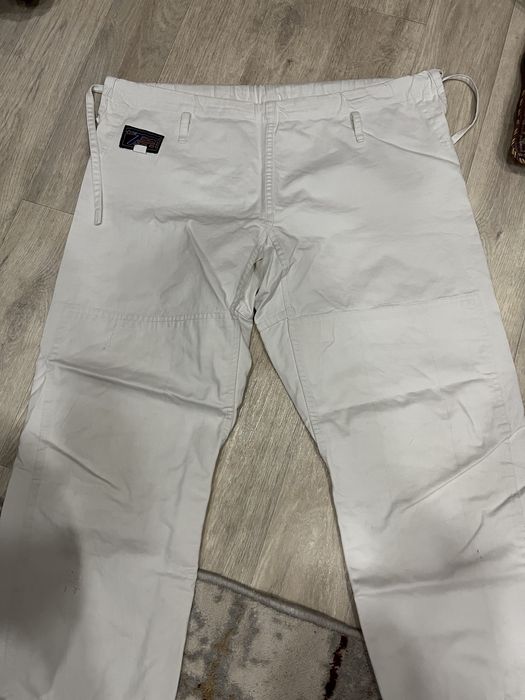 Кимоно для дзюдо, белый пояс в подарок