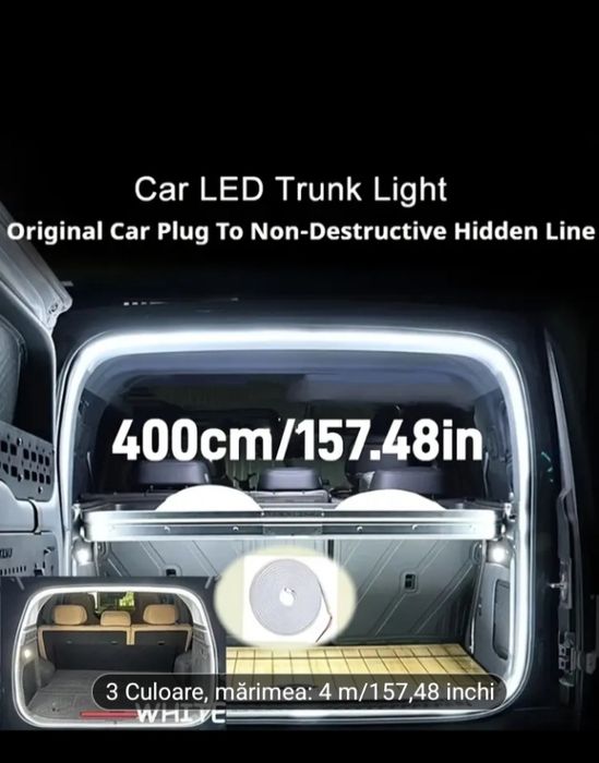 Banda led pentru mașina sau de ornamentat  un design