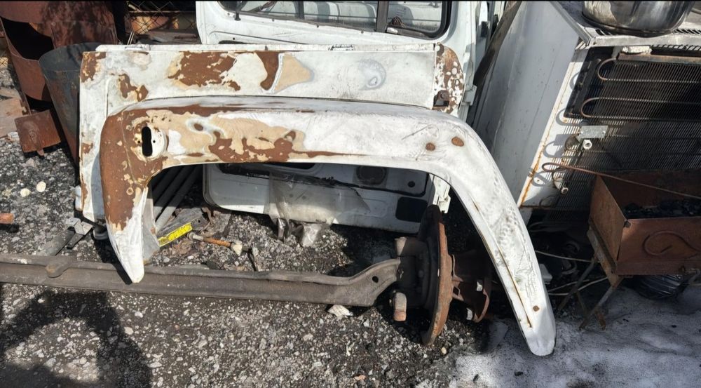 Двери крыло на газон