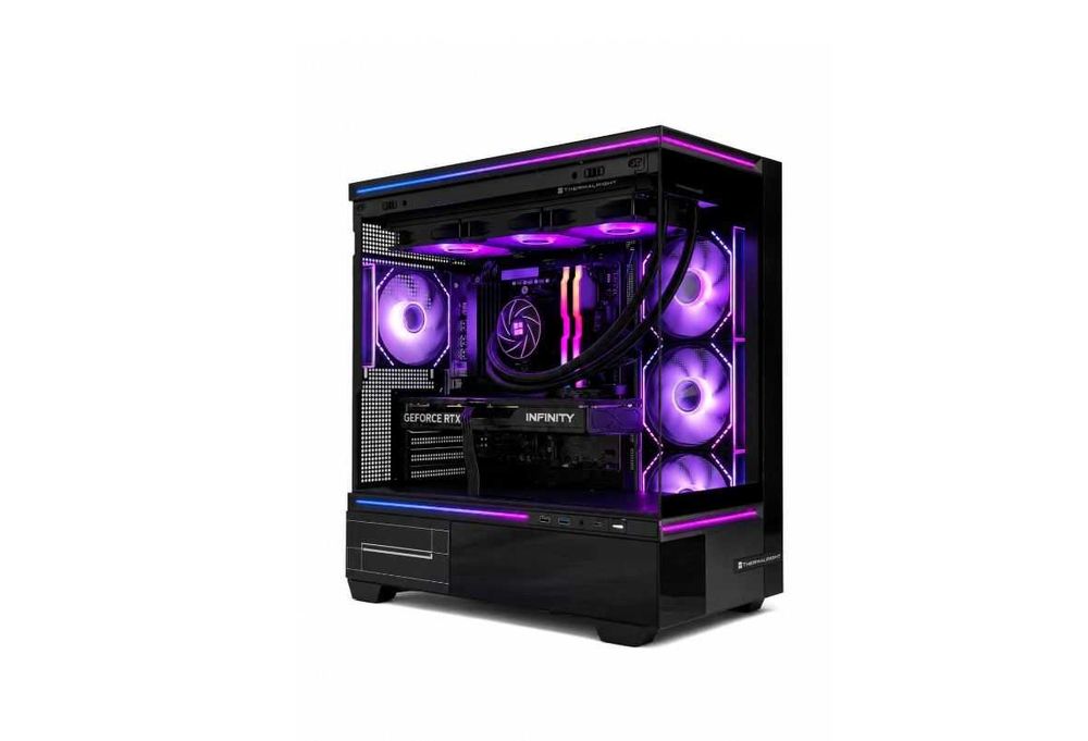 Геймърски Компютър! RTX 5070 / Ryzen 7 7800X3D / 32 GB RAM  - НОВ