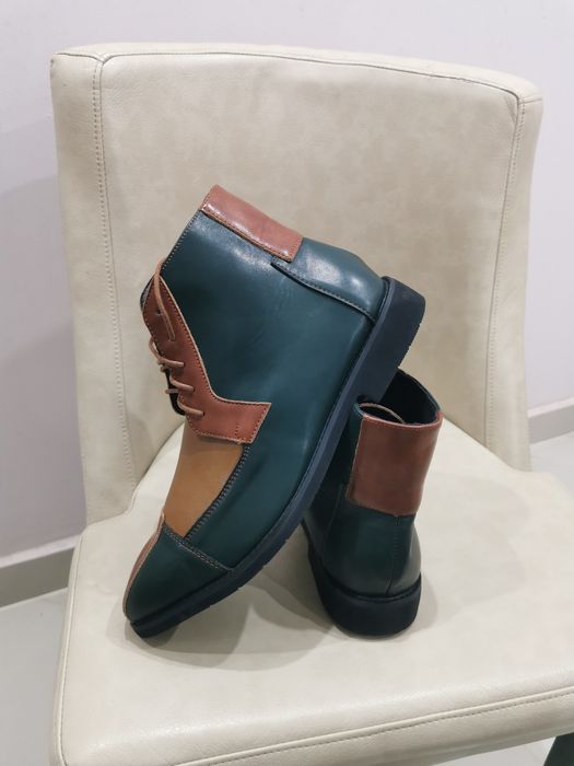 Pantofi ghete piele naturală 42