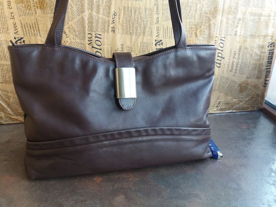 дамска чанта,кожена торба-кафява естествена кожа