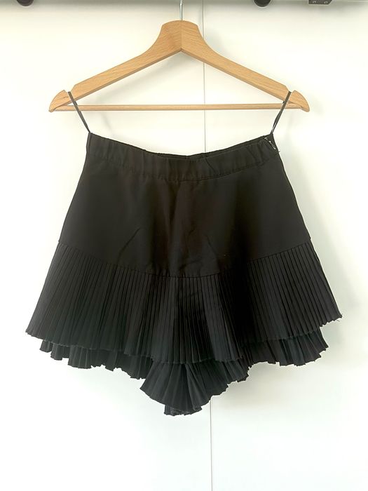 Zara мини пола с шорти