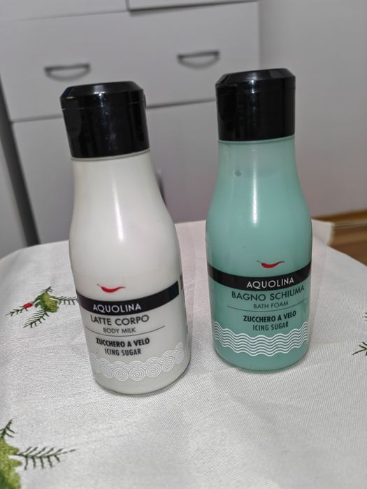 Set Aquolina Icing Sugar gel dus + lapte corp