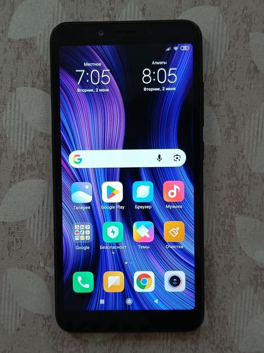 Рабочий 4G+ Смартфон Redmi 6A 32/2gb. Телефон Mi
