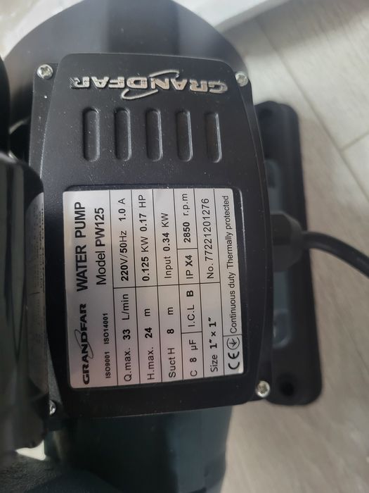 Водяной насос Grandfar и Emtop