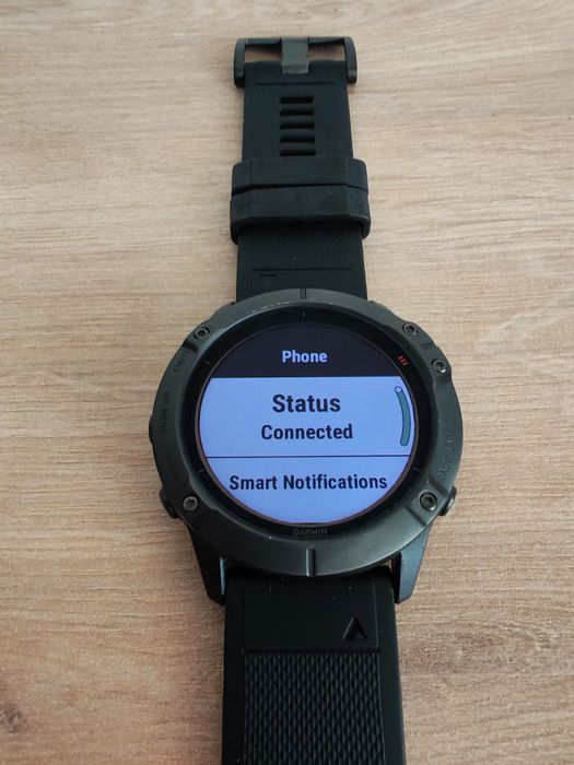 Garmin Fenix 6X PRO Solar stare bunal/Fenix 6 Pro, 51 mm, 47 mm diametru, curele Garmin