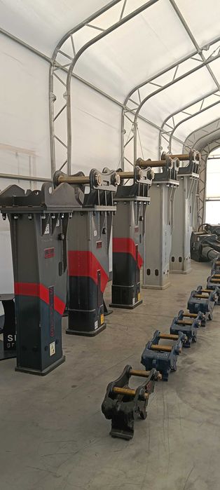 Ciocan hidraulic 23–28 t, daltă de 140 mm -  Diametru Spit
