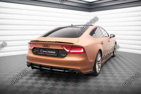 Difuzor bara spate Audi A7 C7 Sline 2010-2014 v3 - Maxton Design